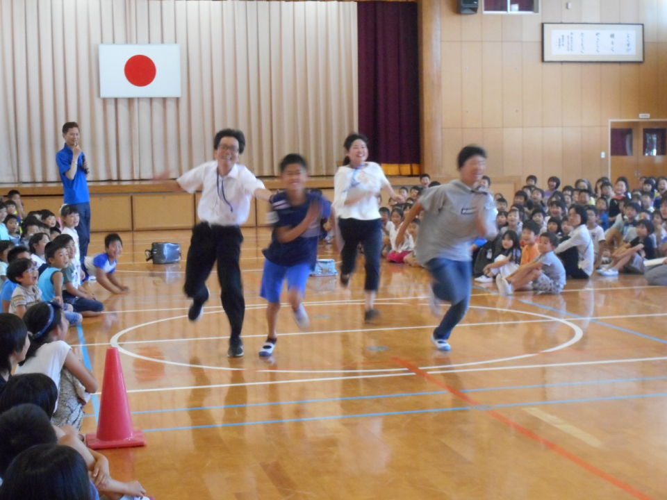 防犯スポーツ教室開催風景-3