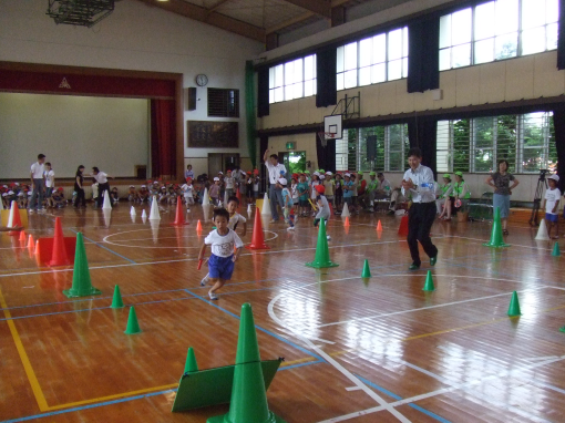 防犯スポーツ教室の様子１